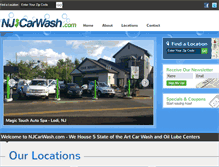 Tablet Screenshot of njcarwash.com